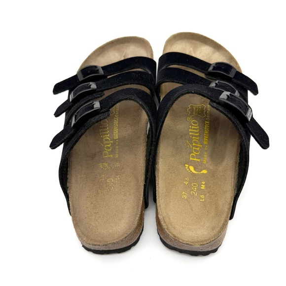 Papillio by Birkenstock Florida Sandal Black EU 37 L6 M4 - Picture 5 of 10